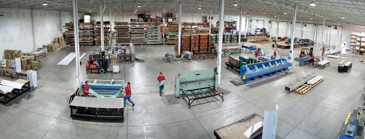 Metalmaster Roofmaster 100,000 sq ft metal fabrication facility